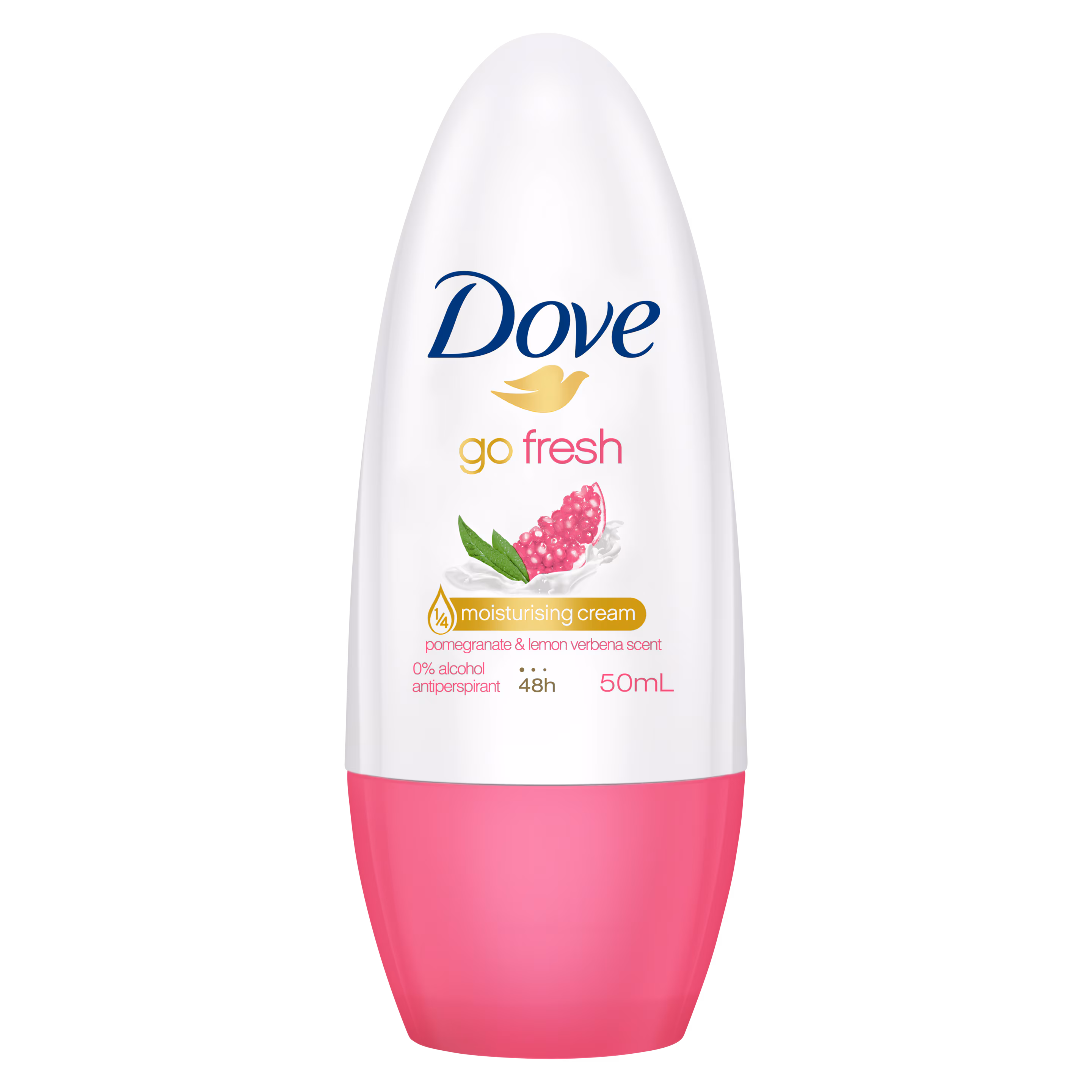 Dove Go Fresh Pomegranate & Lemon Verbena Roll-On Antiperspirant Deodorant (40ml)